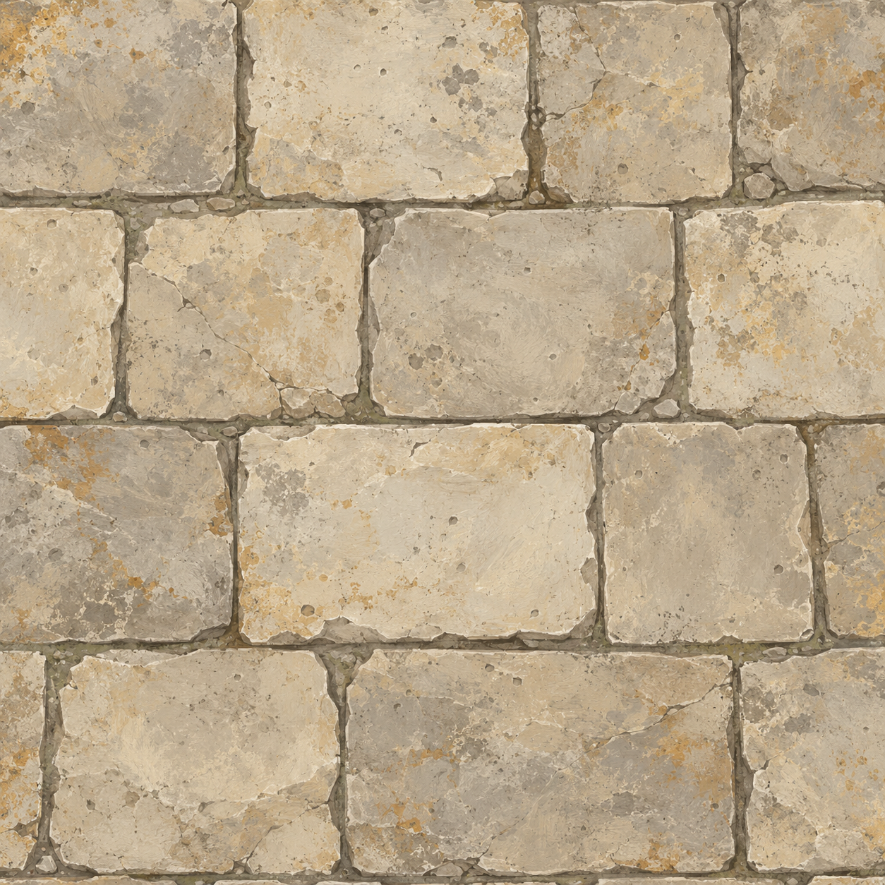 Garden Surface Studies cover showing the actual aged-stone color texture